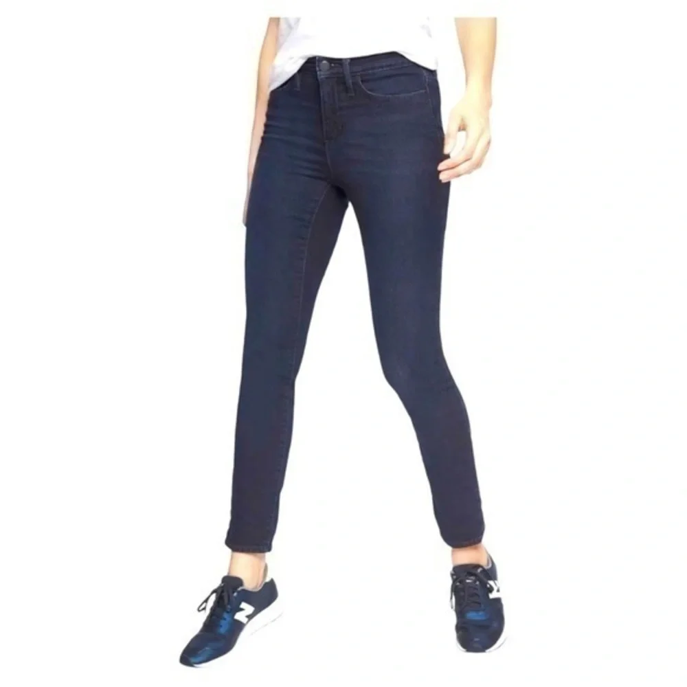 ATHLETA Sculptek Dark Wash High Rise Skinny Jeans - Picture 1 of 11